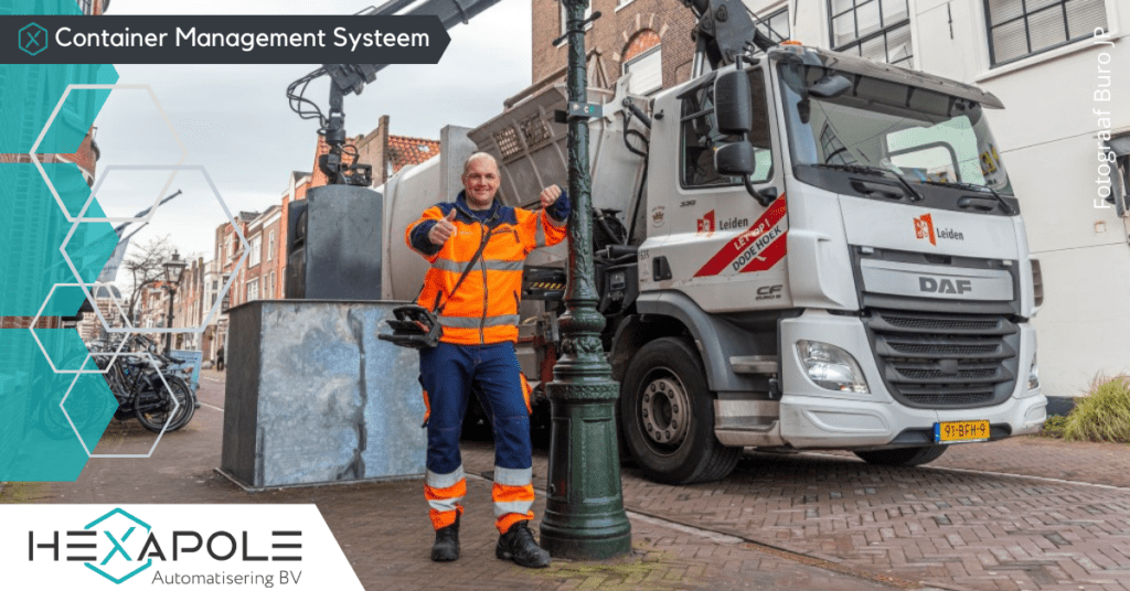 Leiden legen container buro JP 1024x536 - Municipality of Leiden chooses Container Management System from Hexapole!