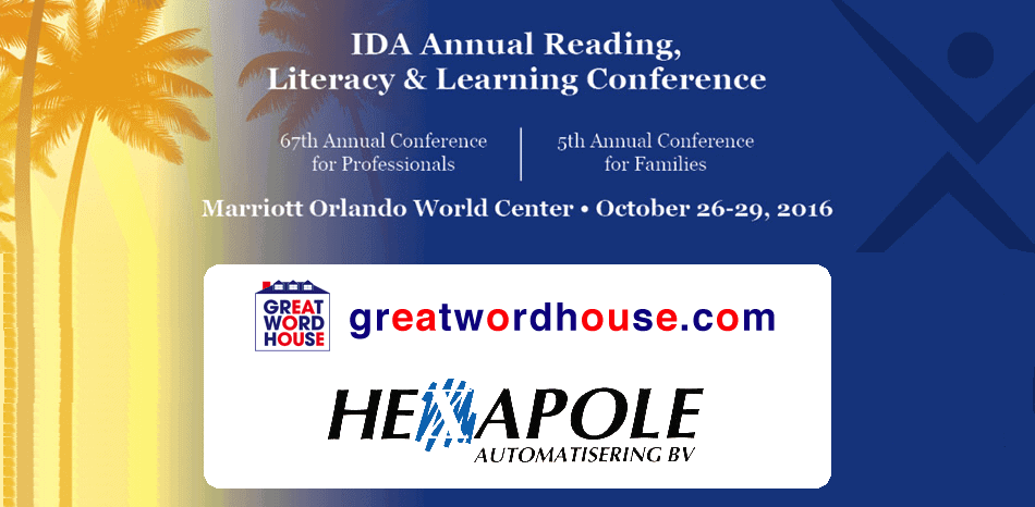 Hexapole attending the 2016 IDA Annual Dyslexia  Exhibition.