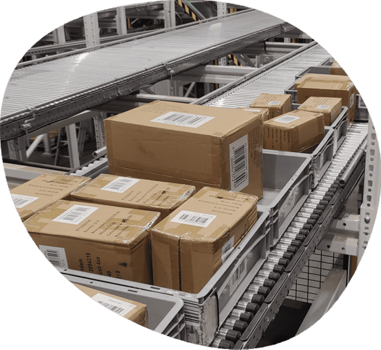 Pakketten en post sorteren